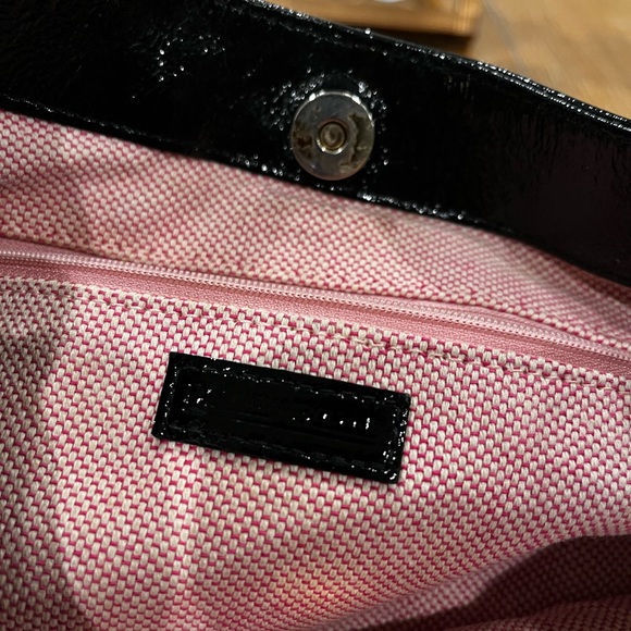 Dooney Bourke Black Patent Handbag - Picture 10 of 12